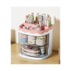 Ružový organizér na kozmetiku so zásuvkami, CB30R Ružový organizér na kozmetiku so zásuvkami, CB30R