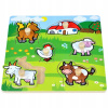 Teddies 00512015 Vkládačka Moje první zvířátka 6 ks Teddies 00512015 Vkládačka Moje první zvířátka 6 ks