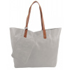 Veľká svetlo šedá shopper dámska taška s crossbody vo vnútri Veľká svetlo šedá shopper dámska taška s crossbody vo vnútri