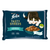 Felix Tasty Shreds losos a tuniak v šťave 4 x 80 g Felix Tasty Shreds losos a tuniak v šťave 4 x 80 g