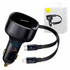 Nabíjačka do auta Apple Lightning, USB typ C Baseus 3000 mA Nabíjačka do auta Apple Lightning, USB typ C Baseus 3000 mA