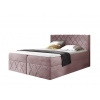 Wilsondo Čalúnená boxspring posteľ Paros Lux s vrchným matracom - ružová Kronos Rozmer: 140x200 Wilsondo Čalúnená boxspring posteľ Paros Lux s vrchným matracom - ružová Kronos Rozmer: 140x200