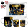 Vankúš 40x40 cm+hrnček FORTNITE s menom Riško VYPR Vankúš 40x40 cm+hrnček FORTNITE s menom Riško VYPR