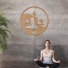 drevo zivota Drevená dekorácia na stenu YING YANG YOGA Farebný vzor: Buk, Priemer: 40 drevo zivota Drevená dekorácia na stenu YING YANG YOGA Farebný vzor: Buk, Priemer: 40