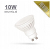 LED žiarovka GU10 10W biela neutrálna LED žiarovka GU10 10W biela neutrálna