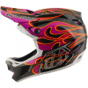 TROY LEE DESIGNS D4 CARBON MIPS TORCHED CARBON / MAGENTA - L TROY LEE DESIGNS D4 CARBON MIPS TORCHED CARBON / MAGENTA - L