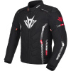 Bunda na motocykel RSA Rider čierno-bielo-červená Veľkosť: 2XL Bunda na motocykel RSA Rider čierno-bielo-červená Veľkosť: 2XL