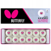 Loptičky BUTTERFLY R40+ Three-Star biele Loptičky BUTTERFLY R40+ Three-Star biele