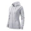 Malfini TRENDY ZIPPER 411 Mikina dámska S, Svetlosivý melír Malfini TRENDY ZIPPER 411 Mikina dámska S, Svetlosivý melír