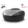 SHAD Top Case SH59X rozšíriteľný so zámkom PREMIUM SMART hliníkový kryt, čierny SHAD Top Case SH59X rozšíriteľný so zámkom PREMIUM SMART hliníkový kryt, čierny