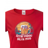 Dámské tričko Šetři vodu, dej si pivo, Barva Červená, Velikost 2XL Bezvatriko.cz 204 Dámské tričko Šetři vodu, dej si pivo, Barva Červená, Velikost 2XL Bezvatriko.cz 204