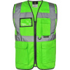 Korntex | KXMF – Berlin, Multifunkčná vesta, zelená neon, 4XL Korntex | KXMF – Berlin, Multifunkčná vesta, zelená neon, 4XL