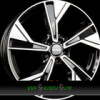 MAK MALMÖ 7,5x19 5x108 ET50.50 black mirror face MAK MALMÖ 7,5x19 5x108 ET50.50 black mirror face