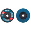 Kotúč lamelový šikmý, zirkón, Ø150x22,2mm, P80, EXTOL INDUSTRIAL Kotúč lamelový šikmý, zirkón, Ø150x22,2mm, P80, EXTOL INDUSTRIAL