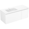 Mexen Orio, kúpeľňová skrinka 120 cm s ľavým umývadlom Otis, 1S, 1D, biela matná, 91A13-12047-3-BBFF01-W18L01 Mexen Orio, kúpeľňová skrinka 120 cm s ľavým umývadlom Otis, 1S, 1D, biela matná, 91A13-12047-3-BBFF01-W18L01
