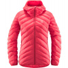 Bunda Haglofs Särna Mimic Hood, Červená Veľkosť: XS Bunda Haglofs Särna Mimic Hood, Červená Veľkosť: XS