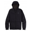 Pánská mikina Burton Oak Fz true black heather S Pánská mikina Burton Oak Fz true black heather S