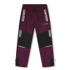 Dievčenské outdoorové nohavice - KUGO G9652, fialovoružová Farba: Ružová, Veľkosť: 140 Dievčenské outdoorové nohavice - KUGO G9652, fialovoružová Farba: Ružová, Veľkosť: 140