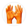 Gebol Jednorázové rukavice Orange Nitril Ultra Grip 50ks L