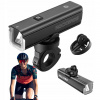Predná cyklistická lampa 1000 lm USB-C powerbank Rockbros RHL1000 Predná cyklistická lampa 1000 lm USB-C powerbank Rockbros RHL1000