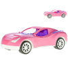 Teddies Auto športové pre dievčatá ružové plast na voľný chod v sieťke 16x36x12cm Teddies Auto športové pre dievčatá ružové plast na voľný chod v sieťke 16x36x12cm