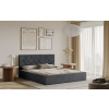 Posteľ MARSALA 180x200 tmavošedá s úložným priestorom Posteľ MARSALA 180x200 tmavošedá s úložným priestorom