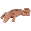 Terakotová záhradná dekorácia ležiaceho krokodíla 36 x 20 x 7 cm 43659 Terakotová záhradná dekorácia ležiaceho krokodíla 36 x 20 x 7 cm 43659