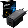 Rýchla nabíjačka nabíjačka POLION USB-C USB-A 45W GaN PD QC 3.0 pre telefón Rýchla nabíjačka nabíjačka POLION USB-C USB-A 45W GaN PD QC 3.0 pre telefón