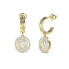 GUESS náušnice G Talisman God JUBE06204JWYGT/U GUESS náušnice G Talisman God JUBE06204JWYGT/U
