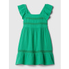 GAP Baby mušelínové šaty Zelená 6-12M GAP Baby mušelínové šaty Zelená 6-12M