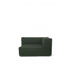 Ferm Living Modul Catena Grain Armrest L401, pravý – tmavozelený Ferm Living Modul Catena Grain Armrest L401, pravý – tmavozelený