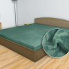 SLEEPWELL Prestieradlo SLEEP WELL - lesná zeleň zelená Mikroplyš 180x200 cm - možnosť úpravy rozmeru SLEEPWELL Prestieradlo SLEEP WELL - lesná zeleň zelená Mikroplyš 180x200 cm - možnosť úpravy rozmeru