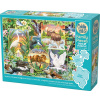 COBBLE HILL Rodinné puzzle Kúzlo rieky 350 dielikov COBBLE HILL Rodinné puzzle Kúzlo rieky 350 dielikov