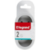 LEGRAND Zásuvka rozbočovací 230V/16A 2násobná 2x2P+T kulatá IP20 bílá LEGRAND Zásuvka rozbočovací 230V/16A 2násobná 2x2P+T kulatá IP20 bílá