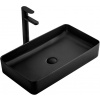 REA Denis Black keramické obdĺžnikové umývadlo na dosku 61x35 cm matné U3690 REA-U3690 REA Denis Black keramické obdĺžnikové umývadlo na dosku 61x35 cm matné U3690 REA-U3690