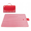 Pikniková deka károvaná v 4 farbách 200x145 Farba: červená Pikniková deka károvaná v 4 farbách 200x145 Farba: červená
