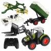 DIAĽKOVO OVLÁDANÝ TRAKTOR NA DIAĽKOVÉ OVLÁDANIE S PRÍVESOM, OBRACAČOM SENA A PRÍSLUŠENSTVOM DIAĽKOVO OVLÁDANÝ TRAKTOR NA DIAĽKOVÉ OVLÁDANIE S PRÍVESOM, OBRACAČOM SENA A PRÍSLUŠENSTVOM