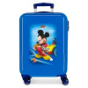 JOUMMABAGS Cestovný kufor ABS Mickey Lets Roll blue ABS plast, 55 cm