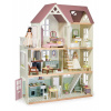 Drevený domček pre bábiky Mulberry Mansion Tender Leaf Toys 3 poschodový so 6 izbami a nábytkom Drevený domček pre bábiky Mulberry Mansion Tender Leaf Toys 3 poschodový so 6 izbami a nábytkom