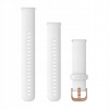 Garmin Remienky Quick Release 18mm - Biela, zapínanie ružové zlato, 010-12932-0F Garmin Remienky Quick Release 18mm - Biela, zapínanie ružové zlato, 010-12932-0F