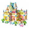 2Kids Toys Drevená stavebnica Zámok farebný 2Kids Toys Drevená stavebnica Zámok farebný