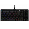 Logitech herná klávesnica G PRE RGB/ mechanická/ GX Blue/ USB/ US layout/ čierna Logitech herná klávesnica G PRE RGB/ mechanická/ GX Blue/ USB/ US layout/ čierna