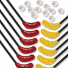 Eurostick Poppis 85/98cm set červená / žltá, Obojstranná, 85cm (=95cm), (9 - 12 rokov) Eurostick Poppis 85/98cm set červená / žltá, Obojstranná, 85cm (=95cm), (9 - 12 rokov)