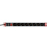 Techly 106893 Napájacia lišta PDU Rack 19'' 1U, 8x Schuko, 250V/16A kábel 3m Techly 106893 Napájacia lišta PDU Rack 19'' 1U, 8x Schuko, 250V/16A kábel 3m