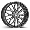 Alu disk AEZ Porto dark 8x19, 5x112, 66.6, ET46 Gunmetal/polished Alu disk AEZ Porto dark 8x19, 5x112, 66.6, ET46 Gunmetal/polished