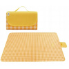 Pikniková deka károvaná v 4 farbách 200x145 Farba: Žltá Pikniková deka károvaná v 4 farbách 200x145 Farba: Žltá