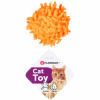 Flamingo Cat Dax Ball 4cm - tichá mačacia loptička, mop s hrkálkou a štipcom - oranžová Flamingo Cat Dax Ball 4cm - tichá mačacia loptička, mop s hrkálkou a štipcom - oranžová