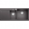 Blanco Naya 8 Silgranitový drez, 116x50 cm, sivá skala 525780 Blanco Naya 8 Silgranitový drez, 116x50 cm, sivá skala 525780