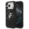 Karl Lagerfeld Liquid Silicone Karl and Choupette MagSafe zadný kryt pre iPhone 17 Pro Black Karl Lagerfeld Liquid Silicone Karl and Choupette MagSafe zadný kryt pre iPhone 17 Pro Black