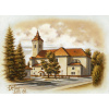 Obraz Detva kostol r.2011, VBart PREVEDENIE: OBRAZ na plátne blindrám, ROZMER v cm/TYP OKRAJA: 90x60 Obraz Detva kostol r.2011, VBart PREVEDENIE: OBRAZ na plátne blindrám, ROZMER v cm/TYP OKRAJA: 90x60